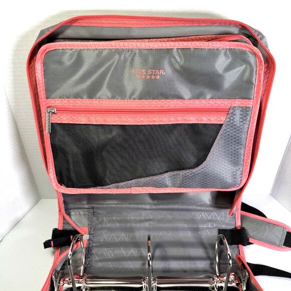 Five Star Trapper Keeper Convert. Shoulder Strap/Backpack School ipad‎ Organizer - Picture 6 of 16